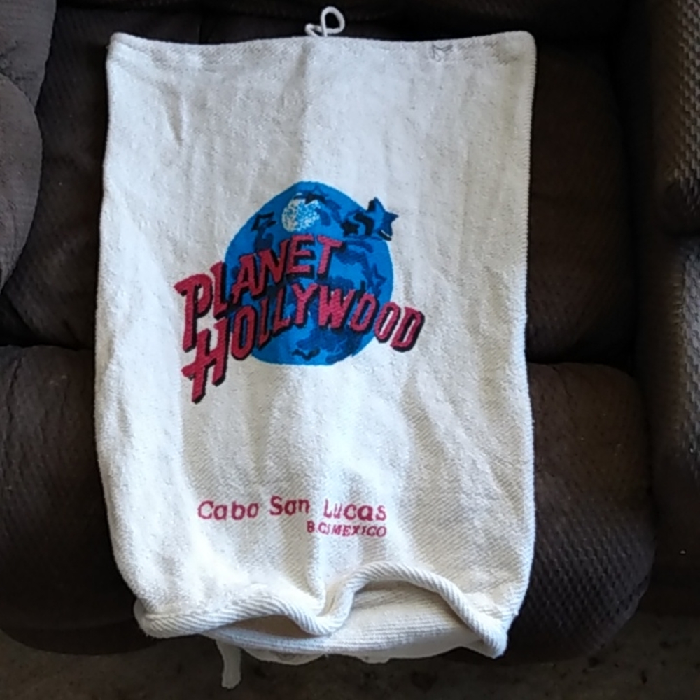 Planet Hollywood cloth backpack